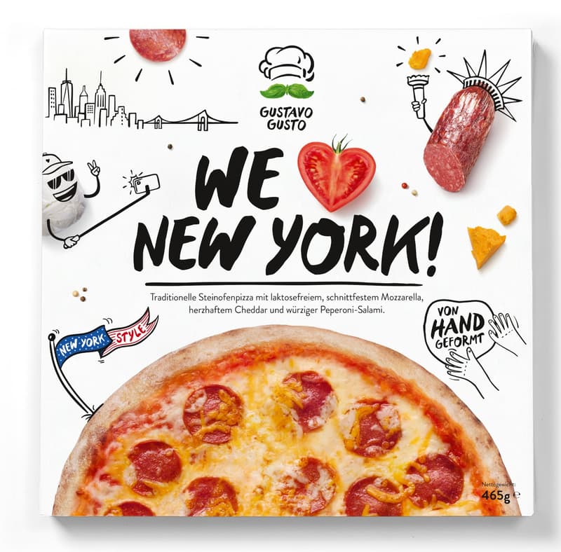 Gustavo Gusto Pizza New York Style