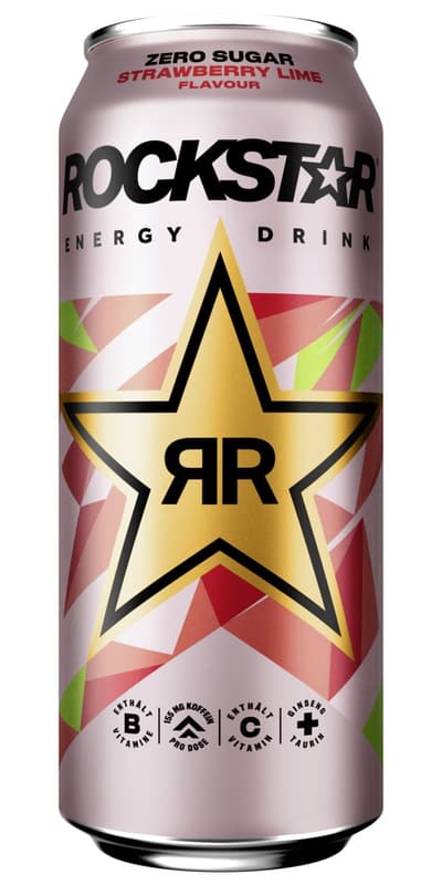 Rockstar Energy Drink Strawberry Lime Zero Sugar (ONE WAY)