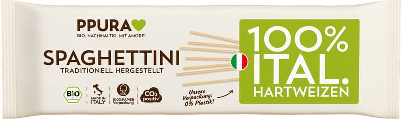 PPURA ORGANIC Spaghettini
