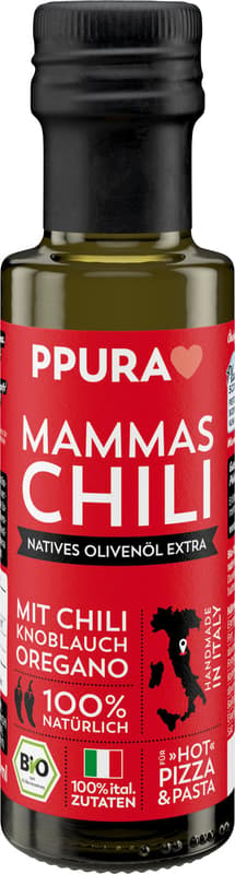 PPURA BIO extra virgin olive & chili oil