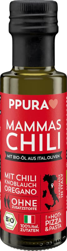 PPURA BIO extra natives Oliven & Chiliöl