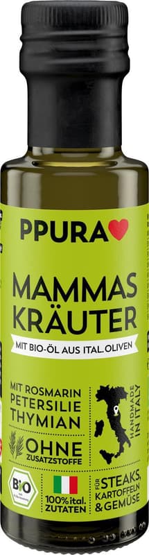 PPURA BIO extra natives Oliven & Kräuteröl