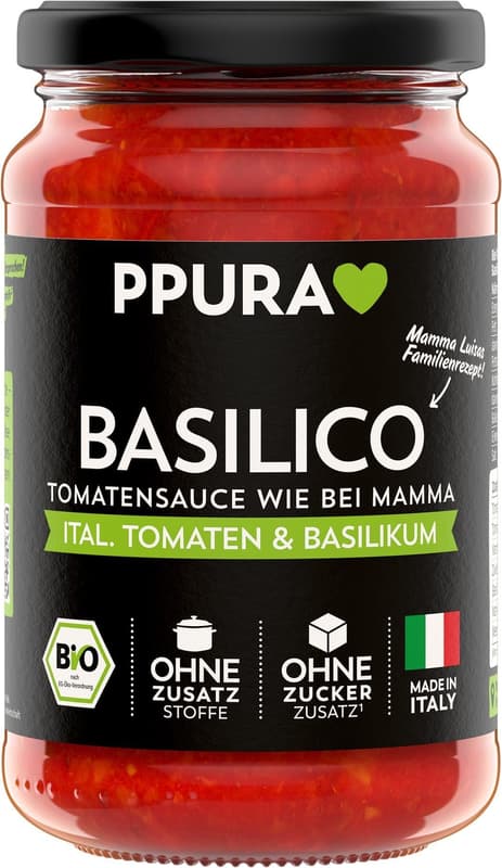 PPURA BIO Sugo Basilico
