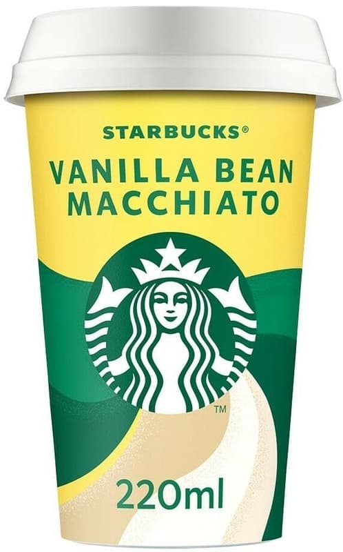 Starbucks Vanilla Bean Macchiato Iced Coffee