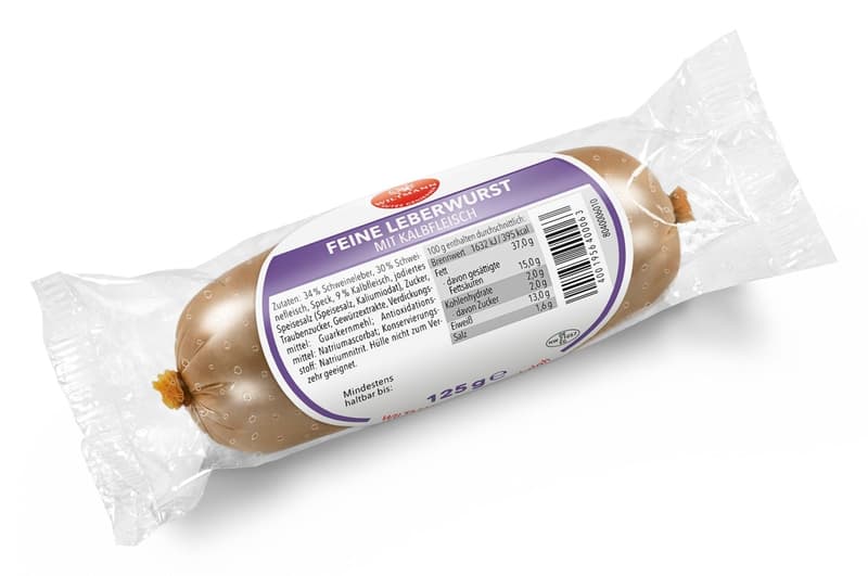 Wiltmann Feine Leberwurst mit Kalbfleisch