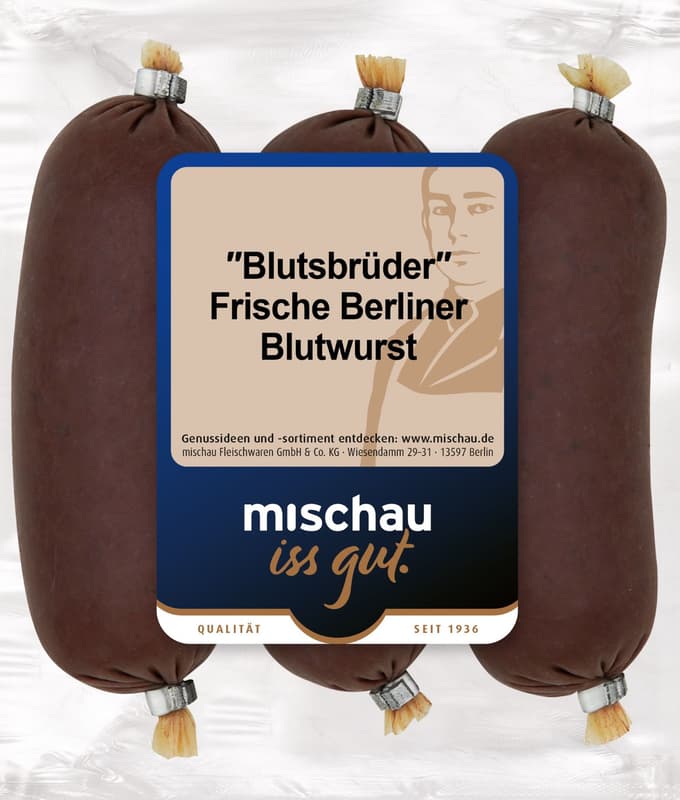 "Blutsbrüder" blood sausage