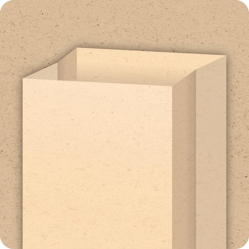 Swirl 10 l Bio-Müll Papierbeutel
