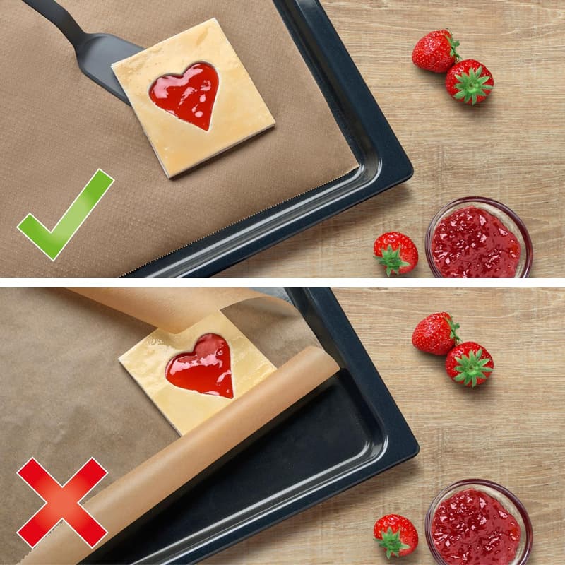 Toppits Backpapier-Bögen Rutschfest