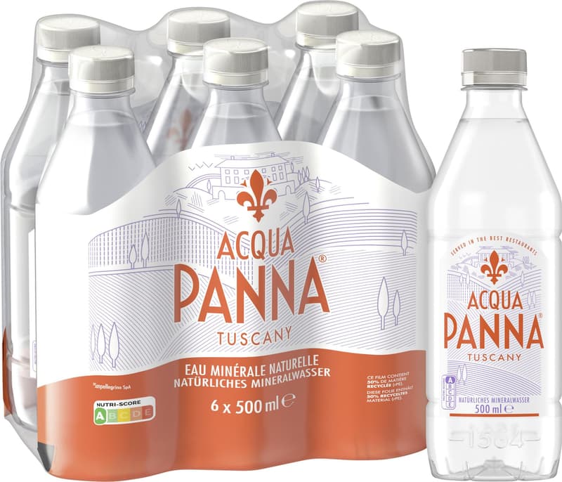 Acqua Panna 6x 0,5l PET (EINWEG)