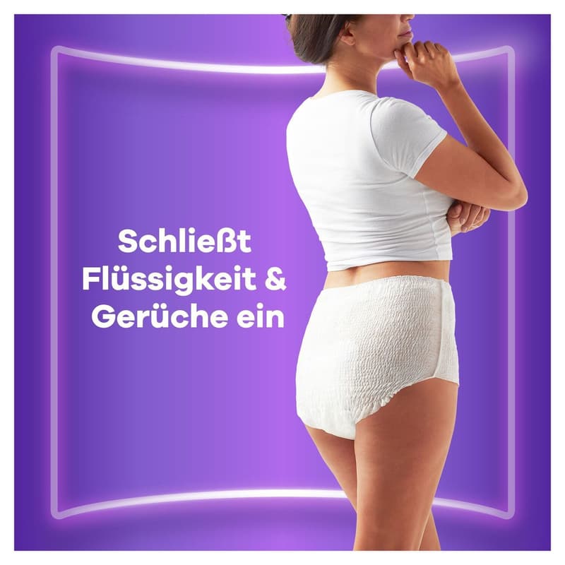 Always Discreet Inkontinenz-Höschen Für Frauen, L, 9 Stück