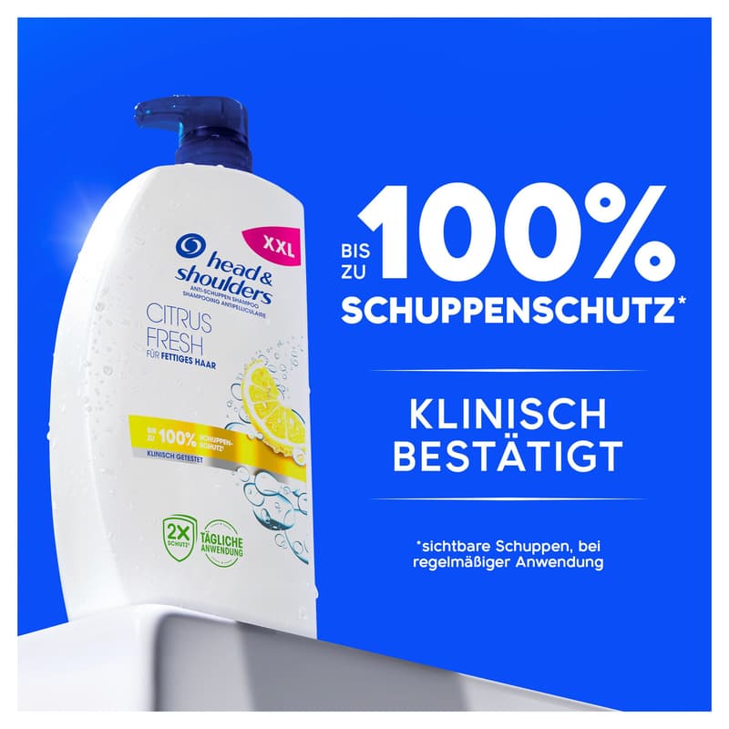 Head & Shoulders Citrus Fresh Anti-Dandruff Shampoo Oily Hair