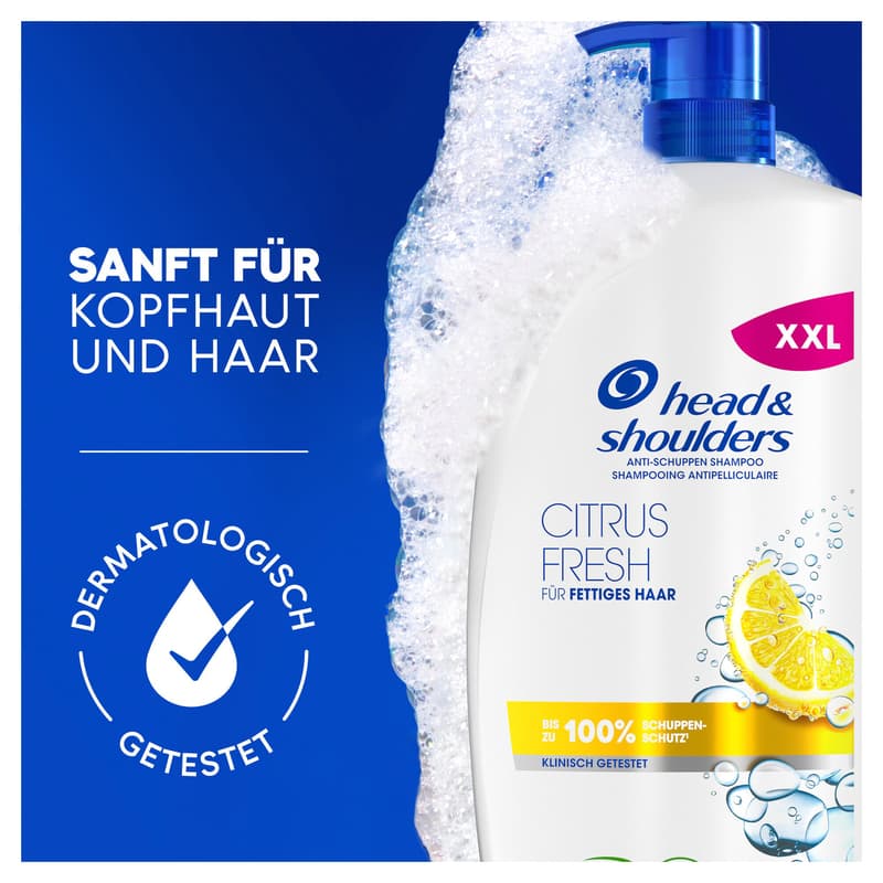 Head & Shoulders Citrus Fresh Anti-Dandruff Shampoo Oily Hair