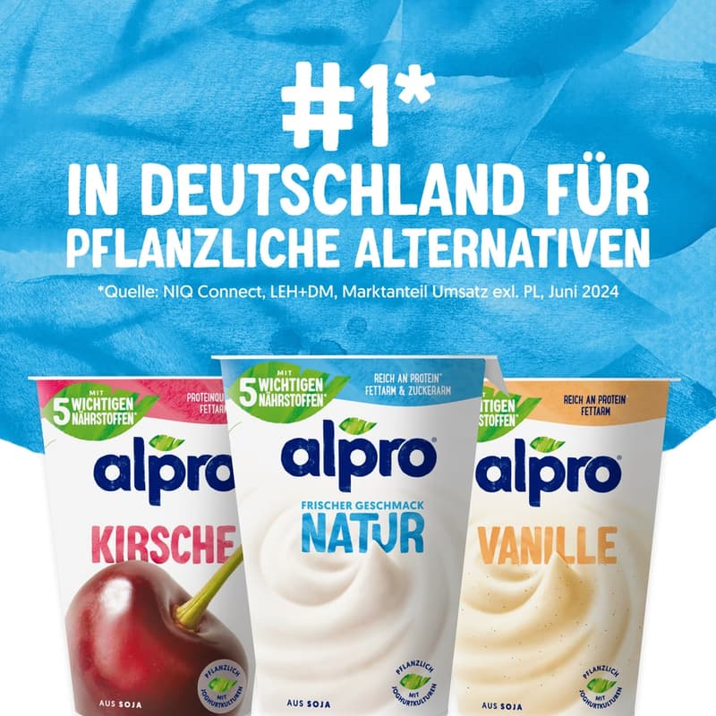Alpro yogurt soy natural VEGAN