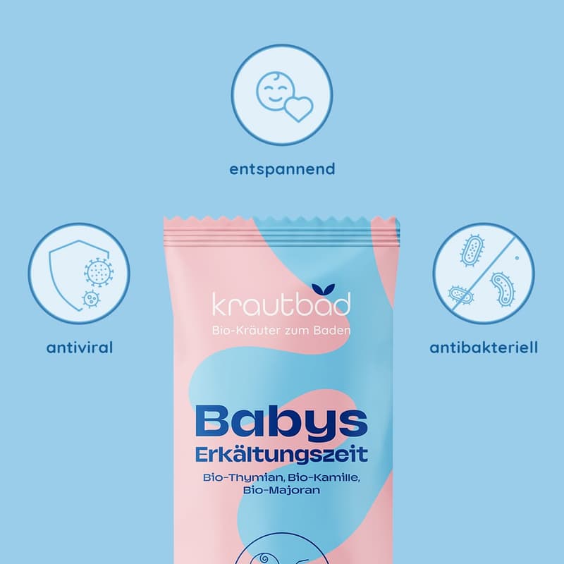 Krautbad Organic Baby's Cold Time