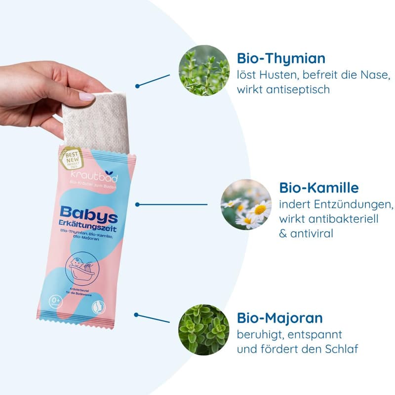 Krautbad Organic Baby's Cold Time
