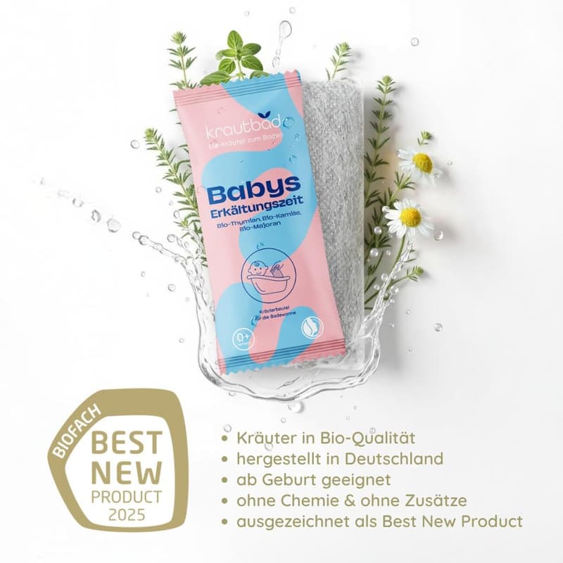 Krautbad Organic Baby's Cold Time