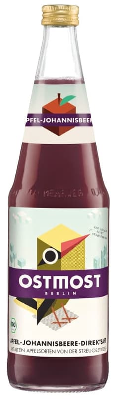 Ostmost BIO Apple & Redcurrant Juice (MEHRWEG)