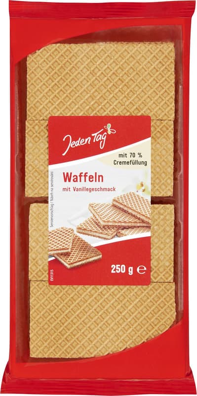 Vanilla-flavored waffles every day