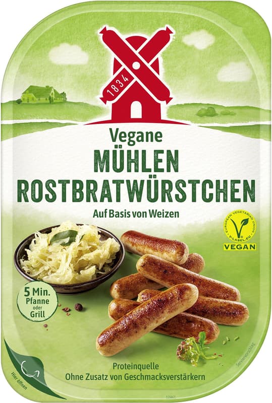 Rügenwalder Mühle Vegan Mills Grilled Sausages