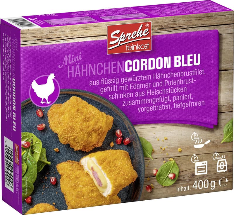 Sprehe Mini Chicken Cordon Bleu