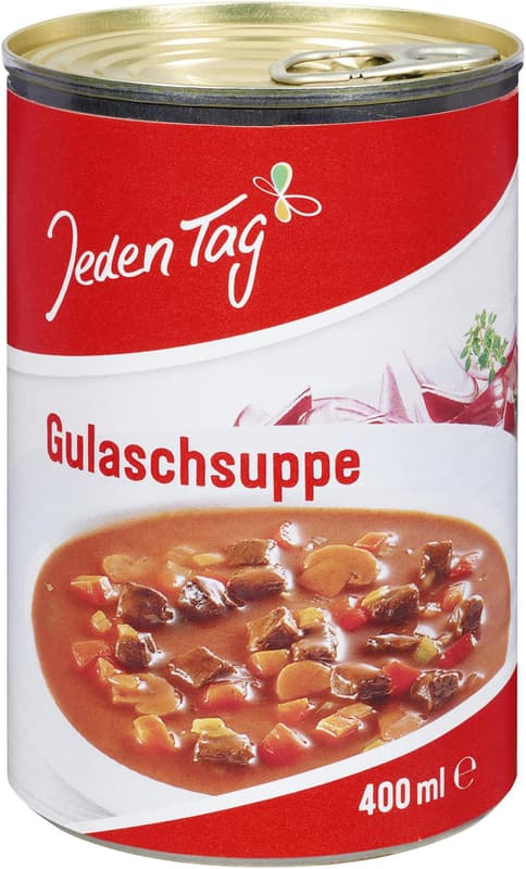 Goulash soup every day