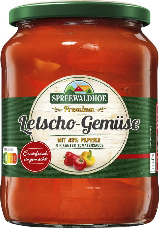 Spreewaldhof Letscho Vegetables