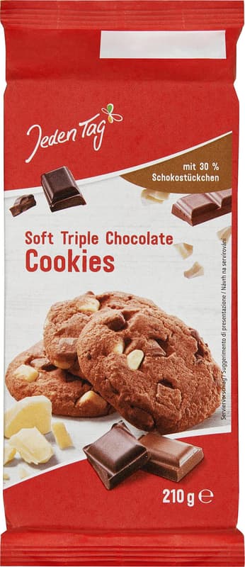 Everyday Cookies Soft Triple Chocolate
