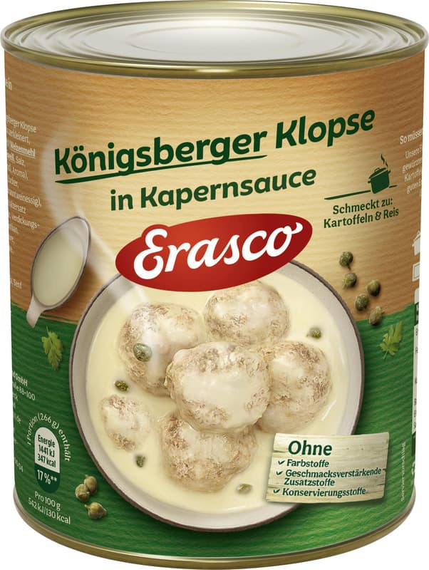 Erasco Königsberger Meatballs