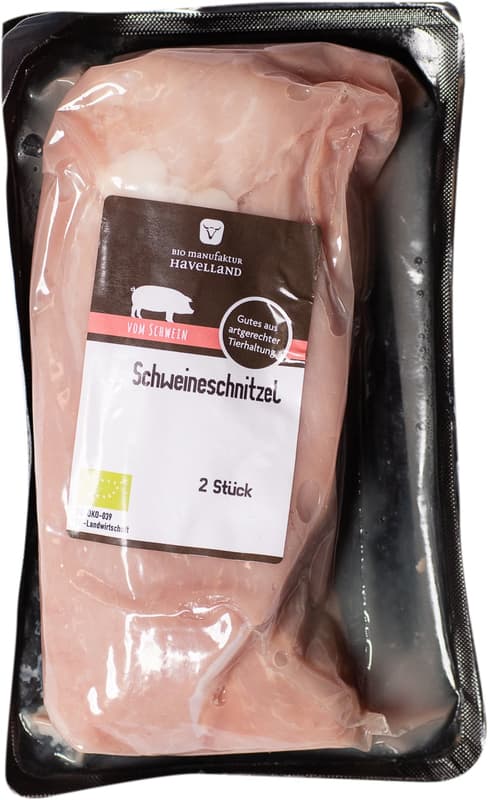 Biomanufaktur Havelland BIO Schweine Schnitzel