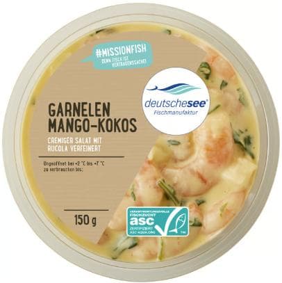 Garnelensalat Mango-Kokos