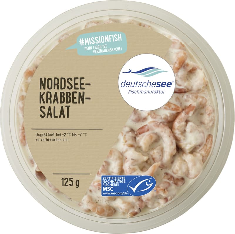North Sea crab salad