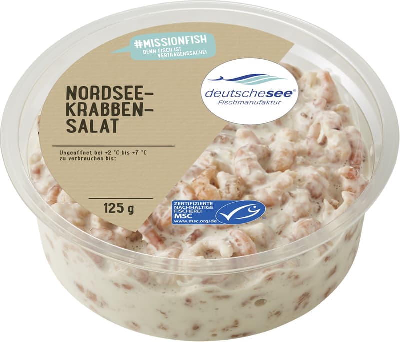 North Sea crab salad