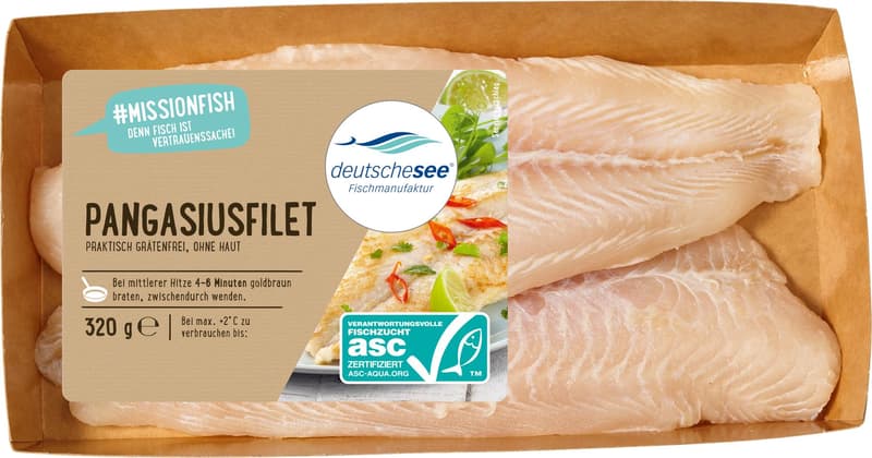 Deutsche See Pangasiusfilet