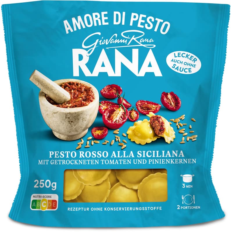 RANA Ravioli with dried tomatoes and pine nuts