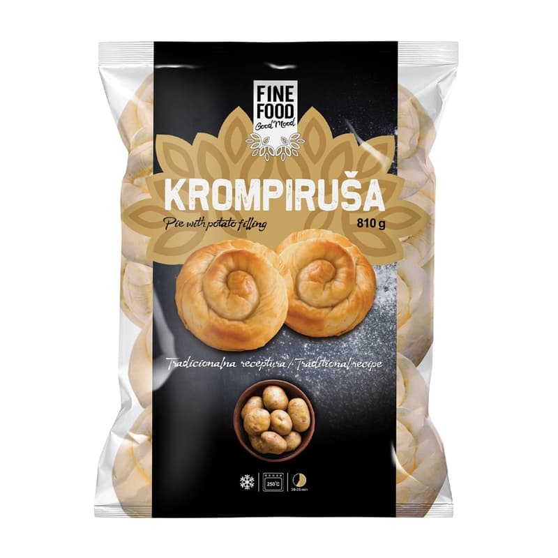Burek filled with potatoes familypackage