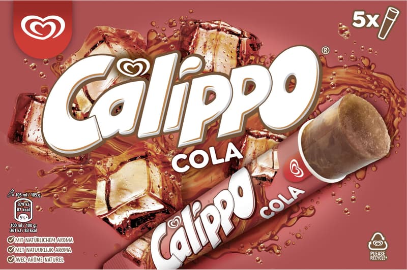 Langnese Calippo Cola Eis 5x105 ml