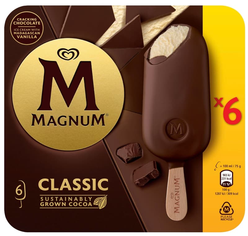 Magnum Classic 6x100 ml