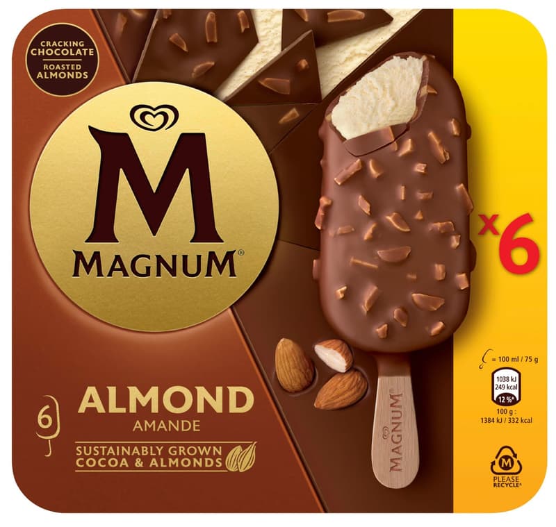 Magnum Almond 6x100 ml