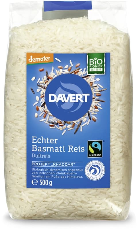 Davert Demeter Echter Basmati Reis