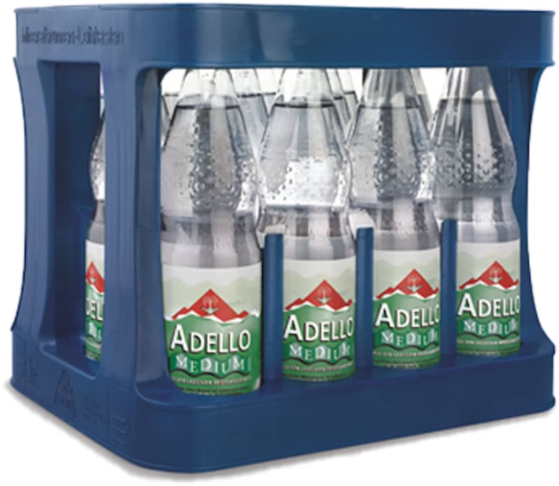 Adello Medium PET 12x1l PET (MEHRWEG)