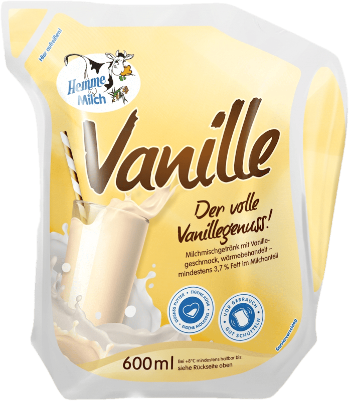 Hemme Milch Vanillemilch 3,7 % Fett
