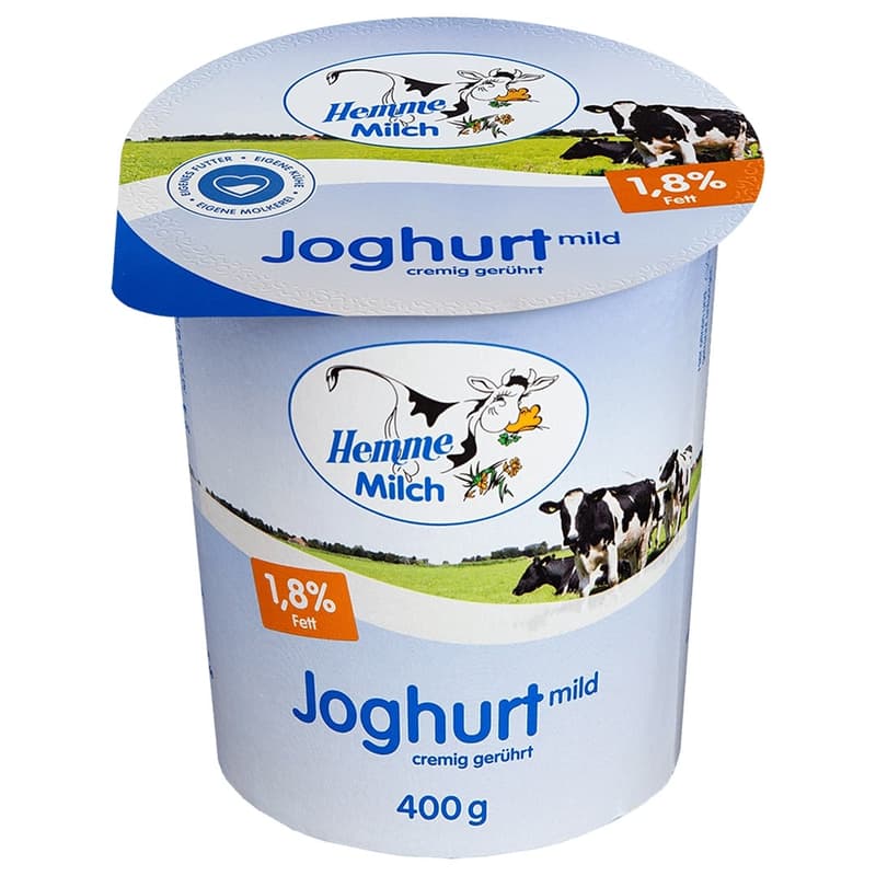Hemme Milk Natural Yogurt mild 1.8% fat