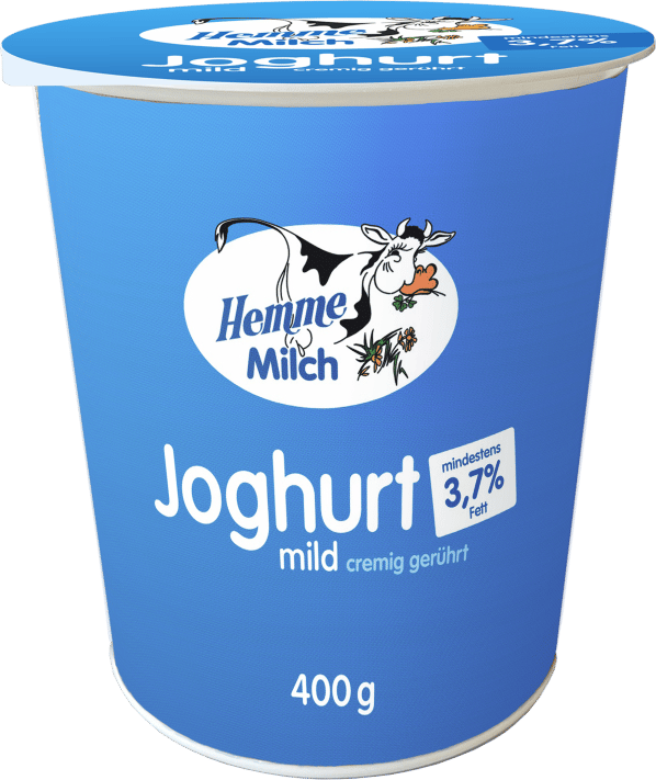 Hemme Milk Natural Yogurt mild 3.7% fat