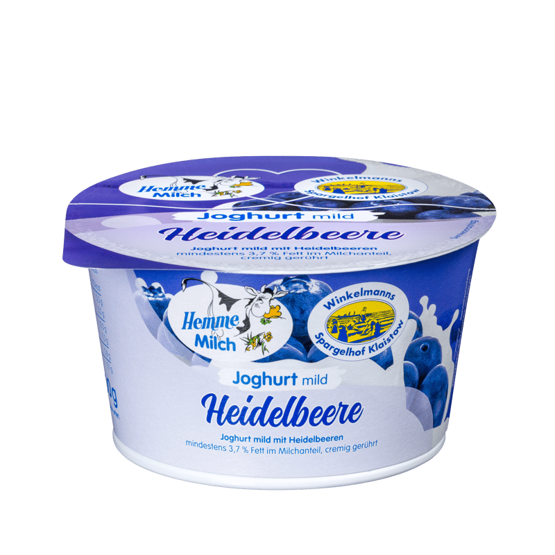 Hemme Milch Heidelbeer-Joghurt