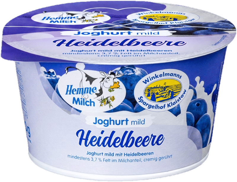 Hemme Milch Heidelbeer-Joghurt