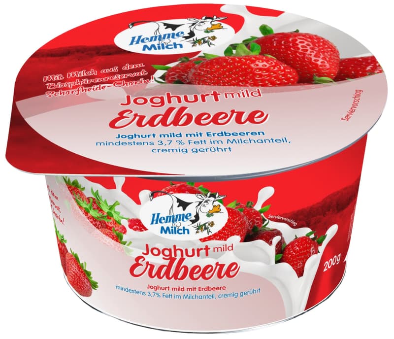 Hemme Milk Strawberry Yogurt