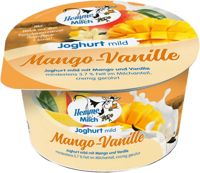 Hemme Milch Mango-Vanille-Joghurt