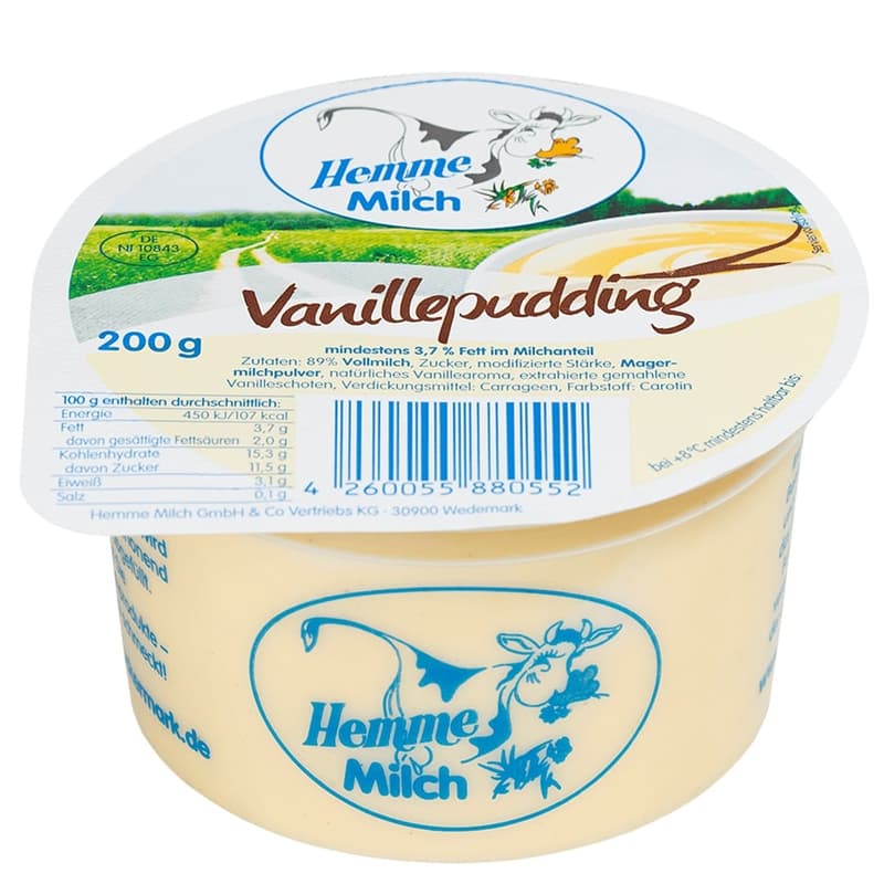 Hemme Milk Vanilla Pudding