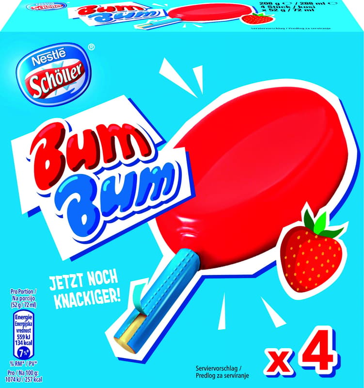 SCHÖLLER Bum Bum Multipackung 4x72 ml
