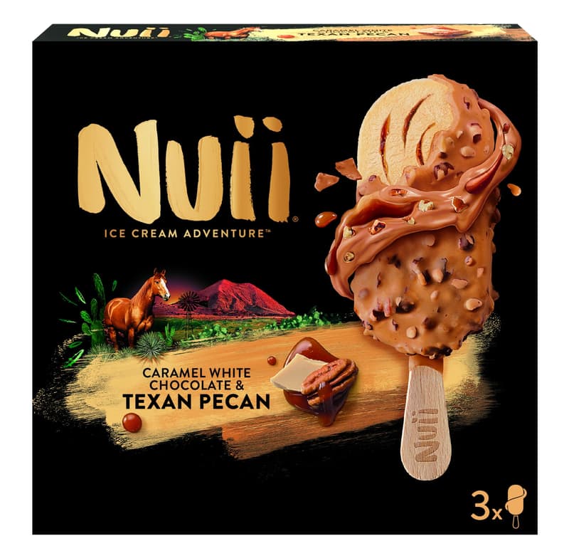 NUII Caramel White Chocolate & Texas Pecan